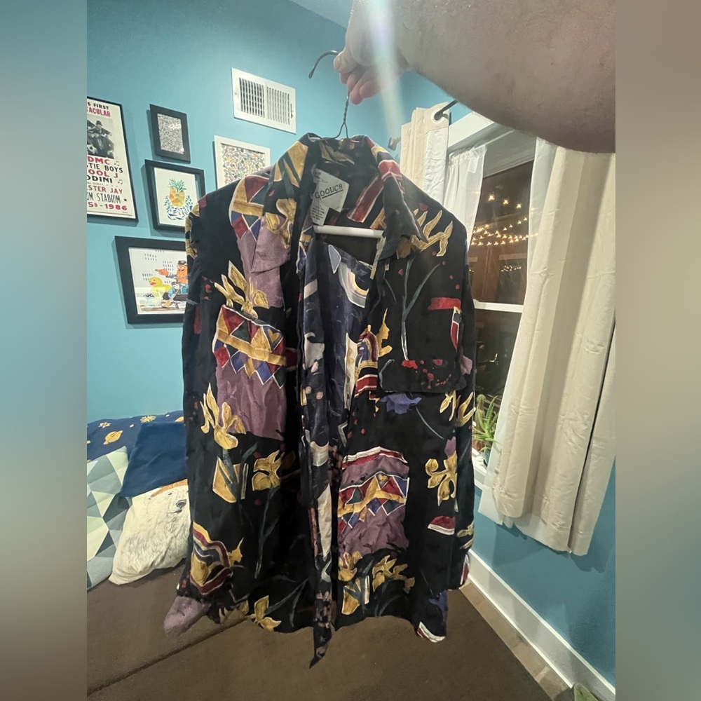 100% silk shirt Goouch Brand